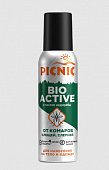 Купить пикник (picnic) bio activ аэрозоль от комаров, клещей и слепней, 125мл  в Павлове