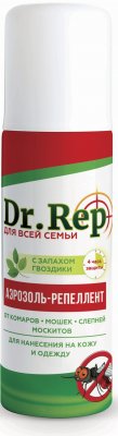 Купить dr.rep (доктор реп) аэрозоль от комаров и мошек, 150мл в Павлове