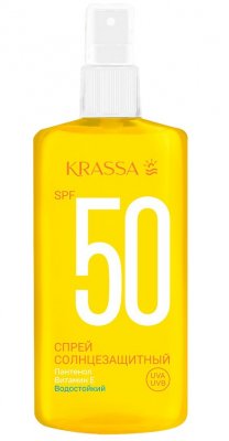 Купить krassa (красса) спрей солнцезащитный spf50 150мл в Павлове