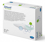 Купить silicone plus zetuvit (цетувит) повязка суперабсорбирующая с контактным слоем из силикона 20смх20см, 10 шт в Павлове