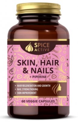 Купить spice active (спайс актив) комплекс для кожи, волос и ногтей с пиперином, капсулы 60 шт_бад в Павлове