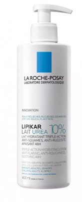 Купить la roche-posay lipikar lait urea 10% (ля рош позе) молочко для тела увлажняющее тройного действия, 400 мл в Павлове