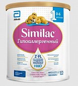Купить симилак (similac) гипоаллергенный 1, смесь молочная 0-6 мес, 375г в Павлове