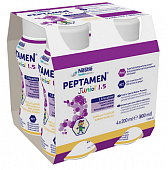 Купить peptamen (пептамен) junior 1.5 смесь с ароматом ванили, 200 мл 4шт в Павлове