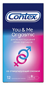 Купить contex (контекс) презервативы you&me orgasmic из натурального латекса 12шт в Павлове