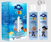 Купить aqa baby (аква беби) kids набор: шампунь и гель для душа для мальчиков с морскими минералами 200 мл+пена для ванны с лавандой 200 мл в Павлове