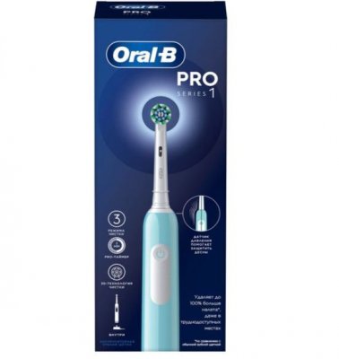 Купить oral-b (орал-би) электрическая зубная щетка pro 1 тип 3791 crossaction+ зарядное устройство 3757 в Павлове