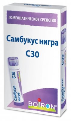 Купить самбукус нигра с30, гомеопатический монокомпонентный препарат растительного происхождения, гранулы гомеопатические 4 гр в Павлове