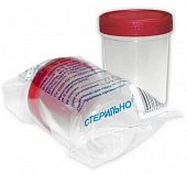 Купить контейнер для биопроб стерильный 100мл, в индивидуальной упаковке в Павлове